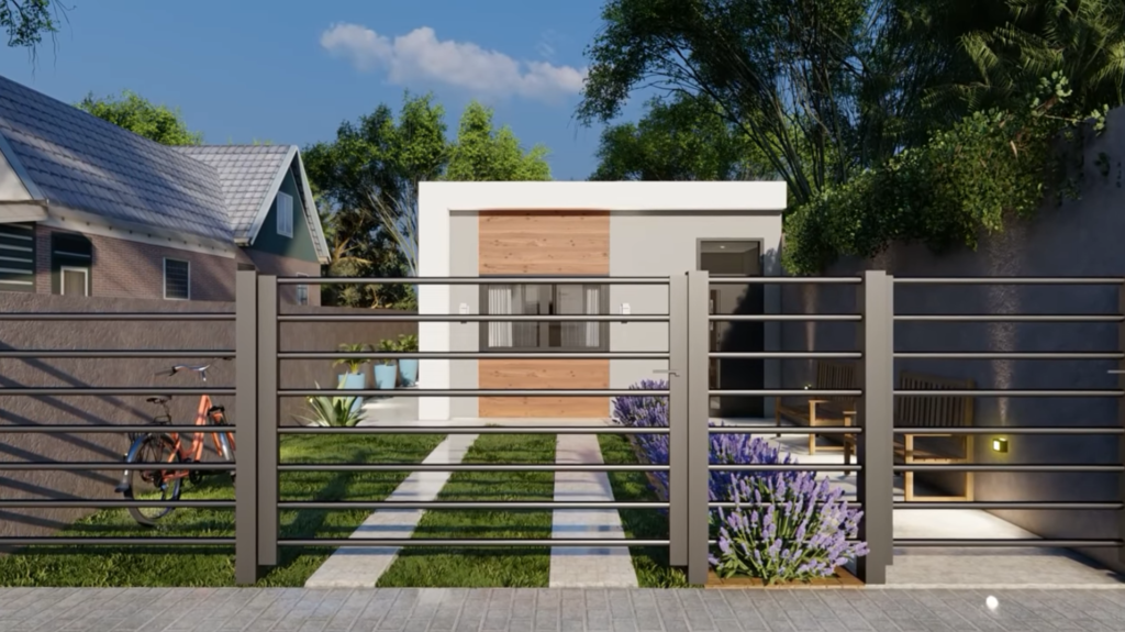 6×12米带泳池房屋设计方案-8