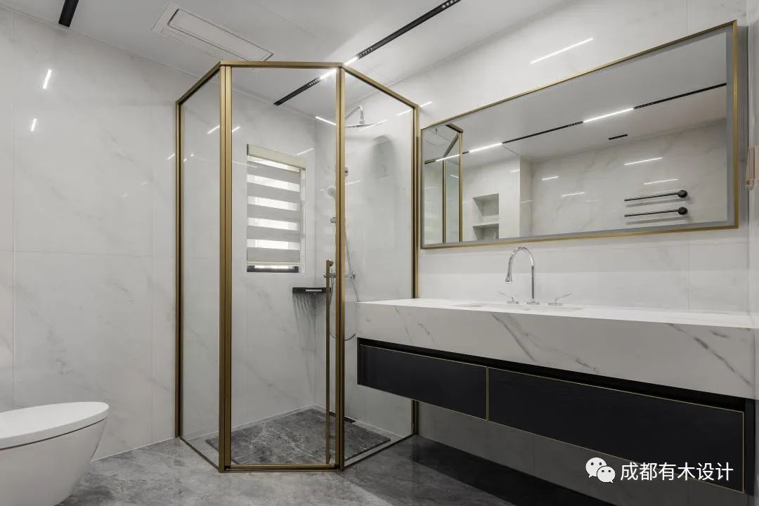 成都国宾雅集轻奢大平层丨中国成都丨有木设计-135