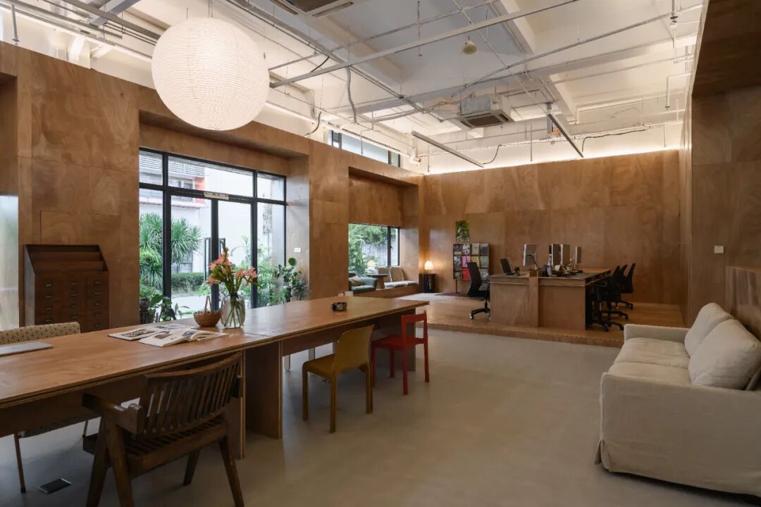 古月·胡哲｜在粗犷与温润之间，打造一个260㎡自然感办公空间！-62