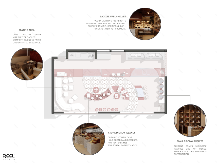 巧克力咖啡馆设计丨沙特阿拉伯丨Reel Studio-28
