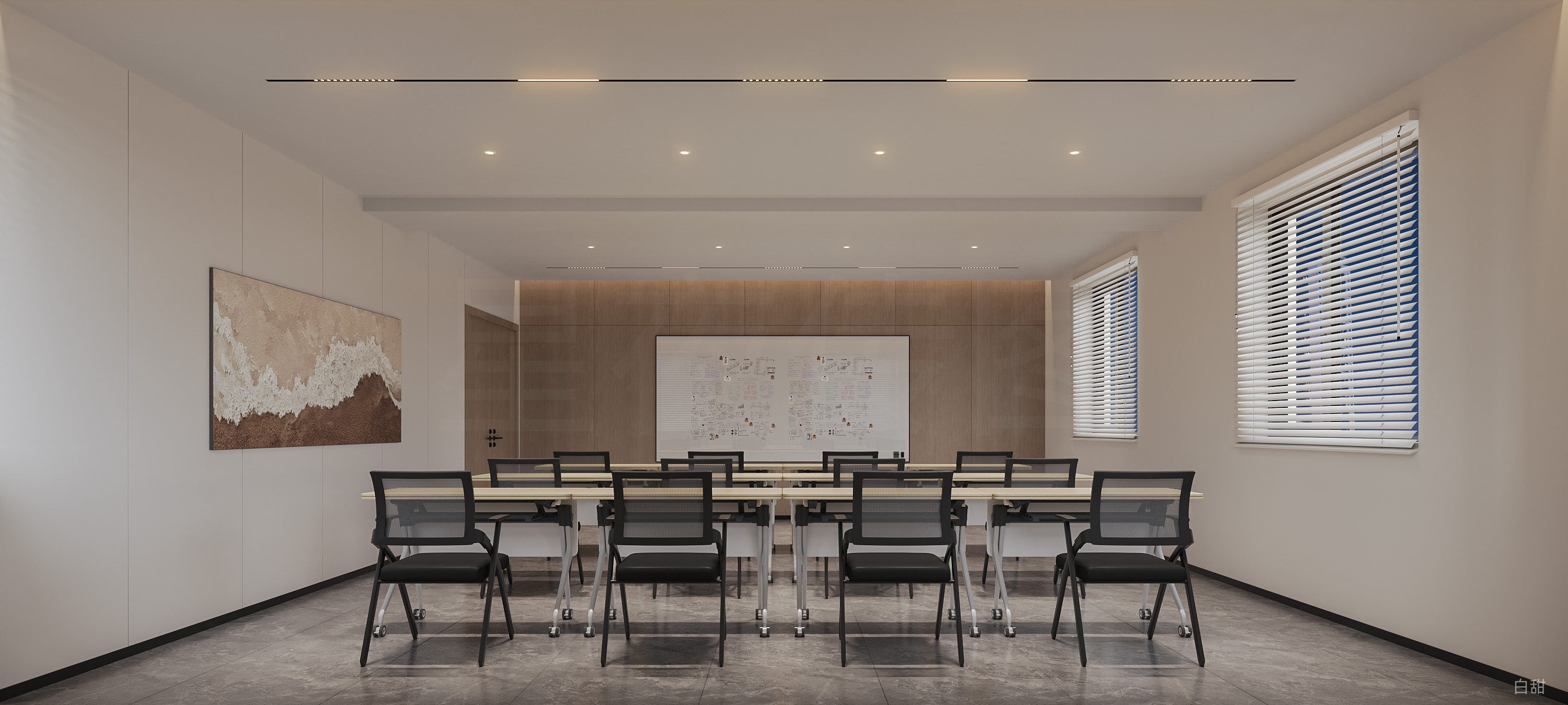 公装·效果 | 现代简约，重塑办公空间新格调！-2