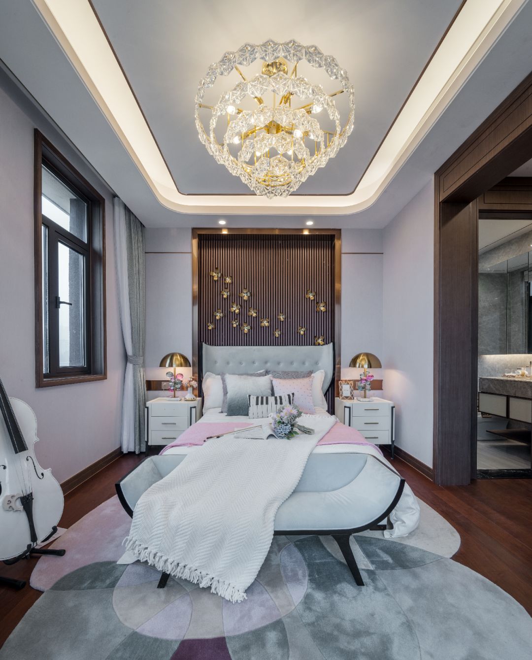 长沙湘潭新城璟隽别墅样板房 | 低调轻奢的大都会风格-38