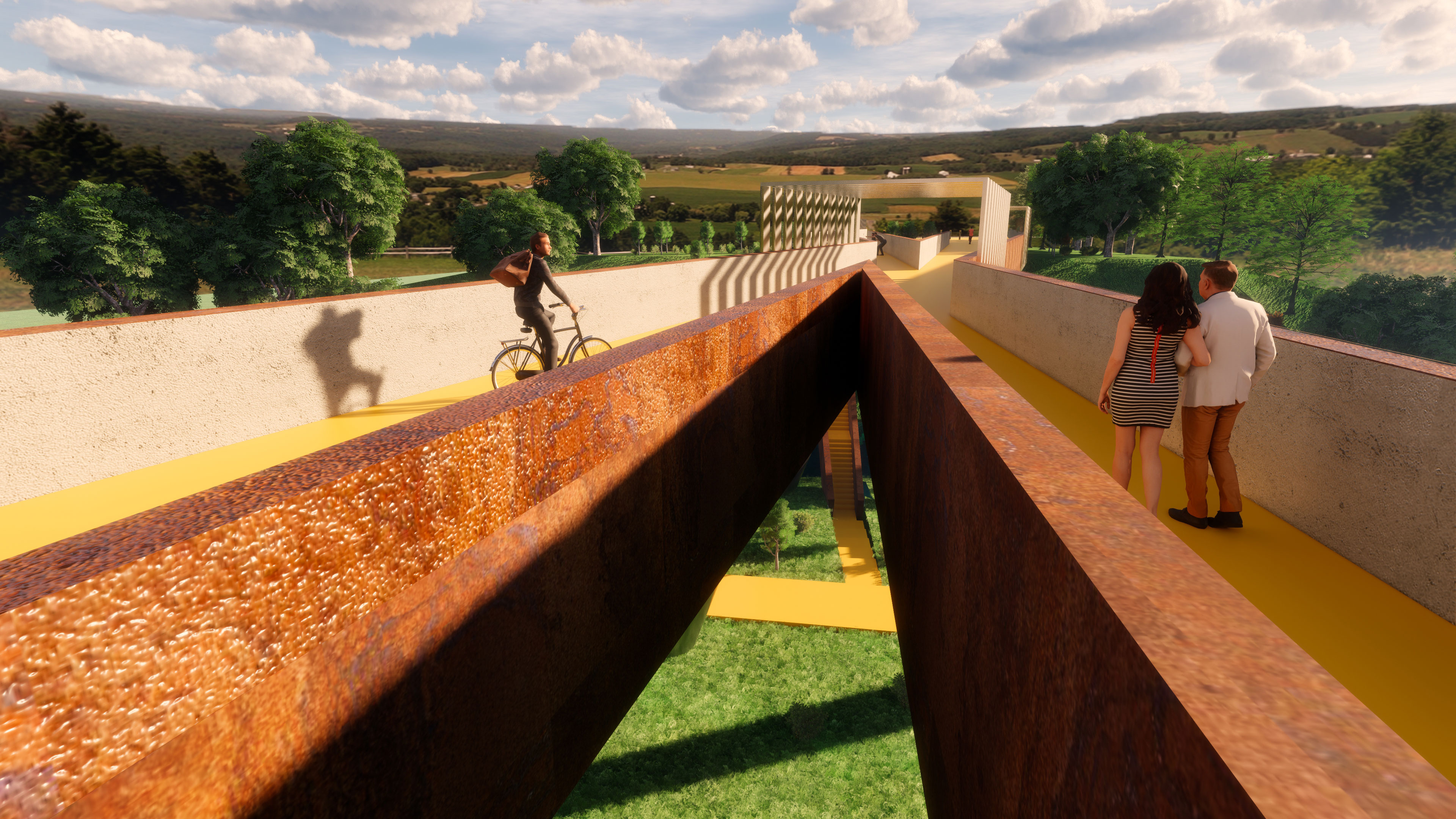 Pedestrian and cycle walkway | FELICE TAVOLARIO-17