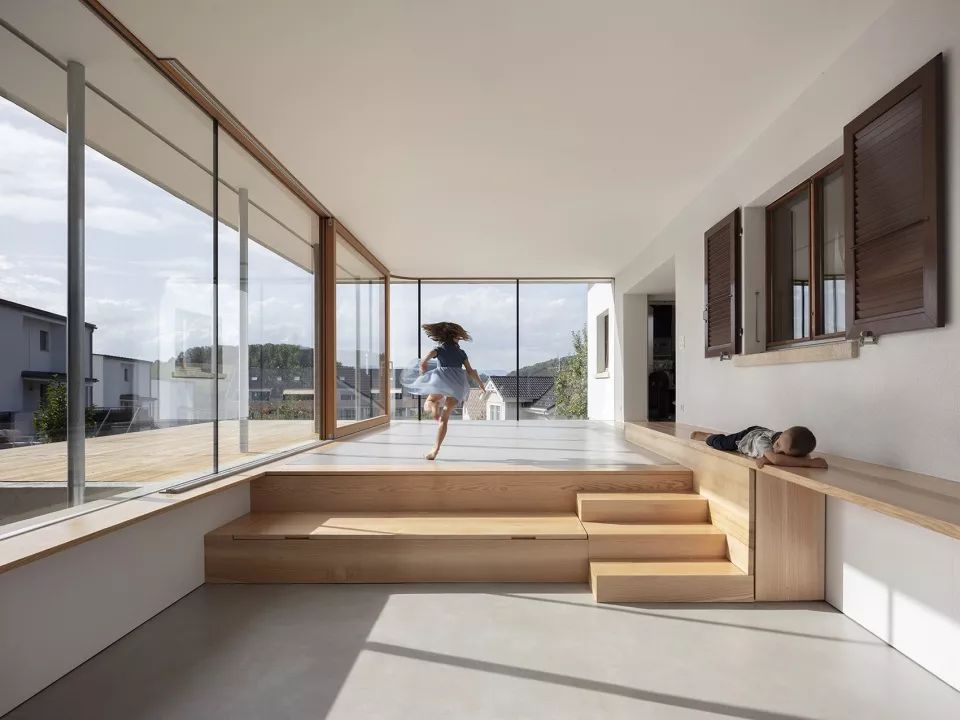 瑞士郊区扩建别墅，绿意环绕的阳光花房-24