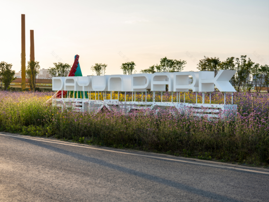 那条飘带 等你触碰:成都大运公园,BOXI柏熙标识丨中国成都丨上海柏熙标识有限公司-23