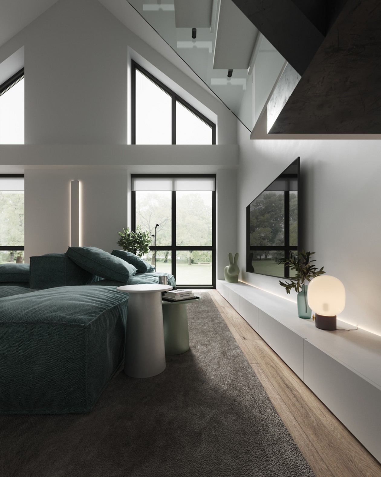 小跃层 - 将极简风表现的淋漓尽致-7