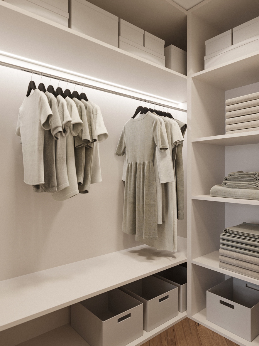 Дизайн спальни, ЖК "Острова", г. Воронеж.-7