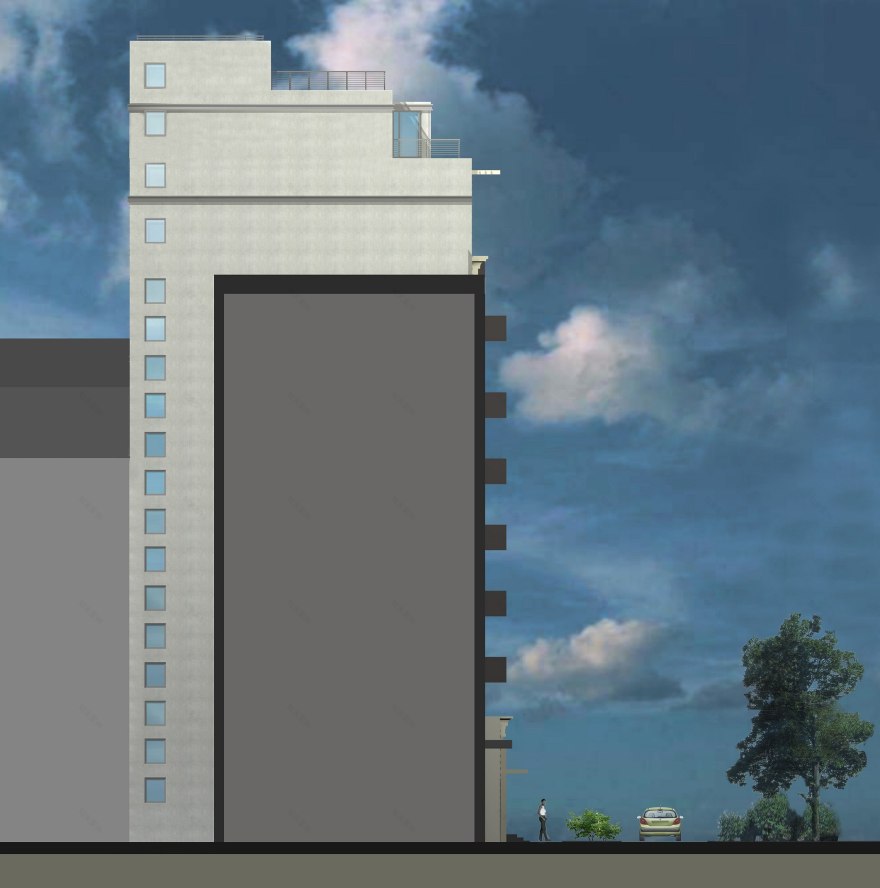 乌克兰“Promstroiproekt”建筑立面改造设计-6