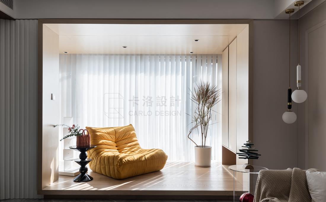 现代奢宅轻调 · 狭长户型的妙手改造-33