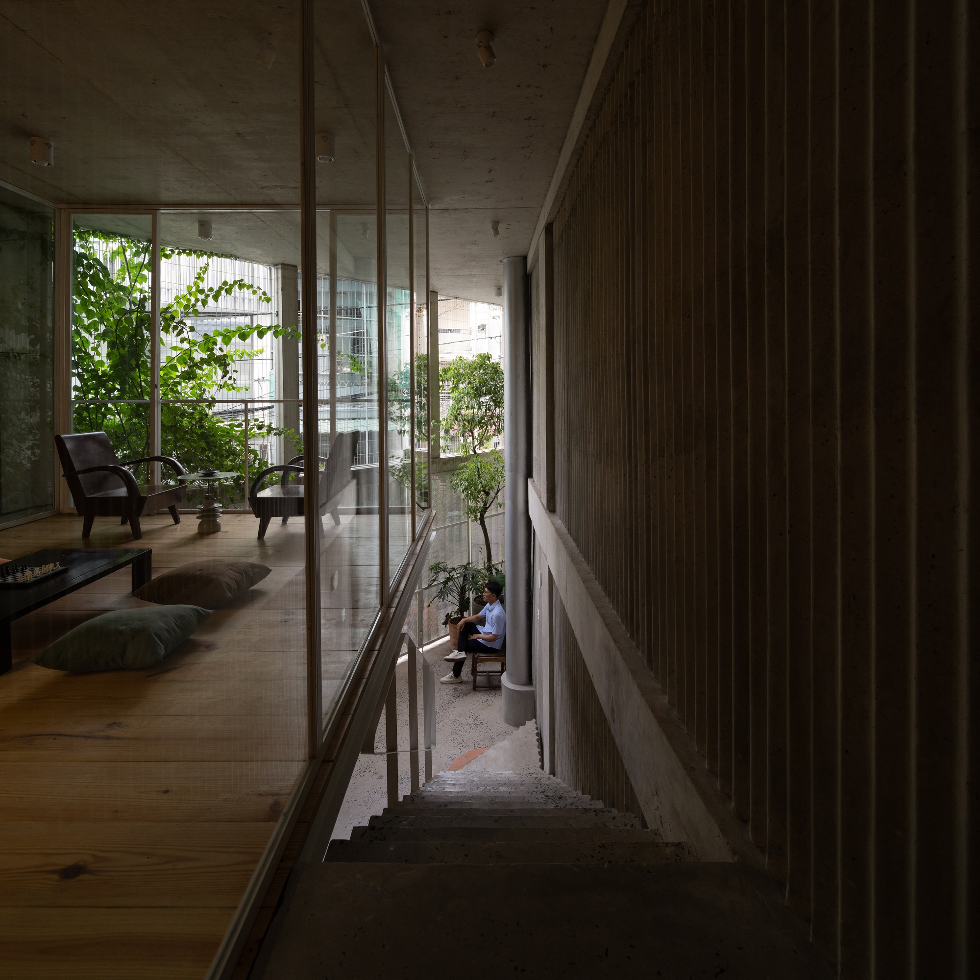 自建别墅丨越南胡志明市丨G+architects-59