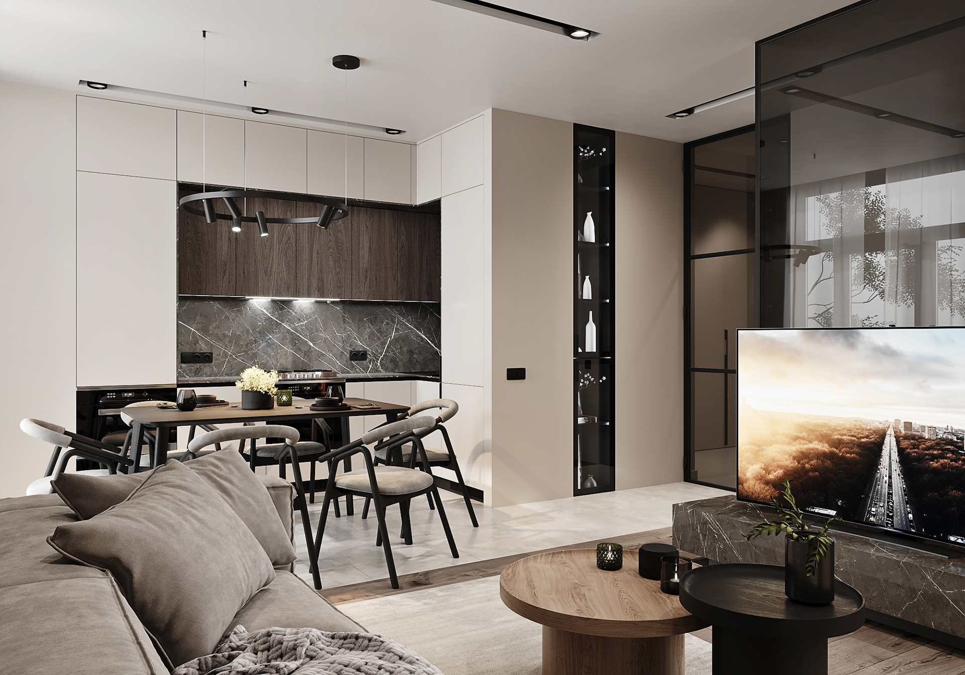 卢茨克的开放式公寓丨乌克兰丨PikulDesign-18