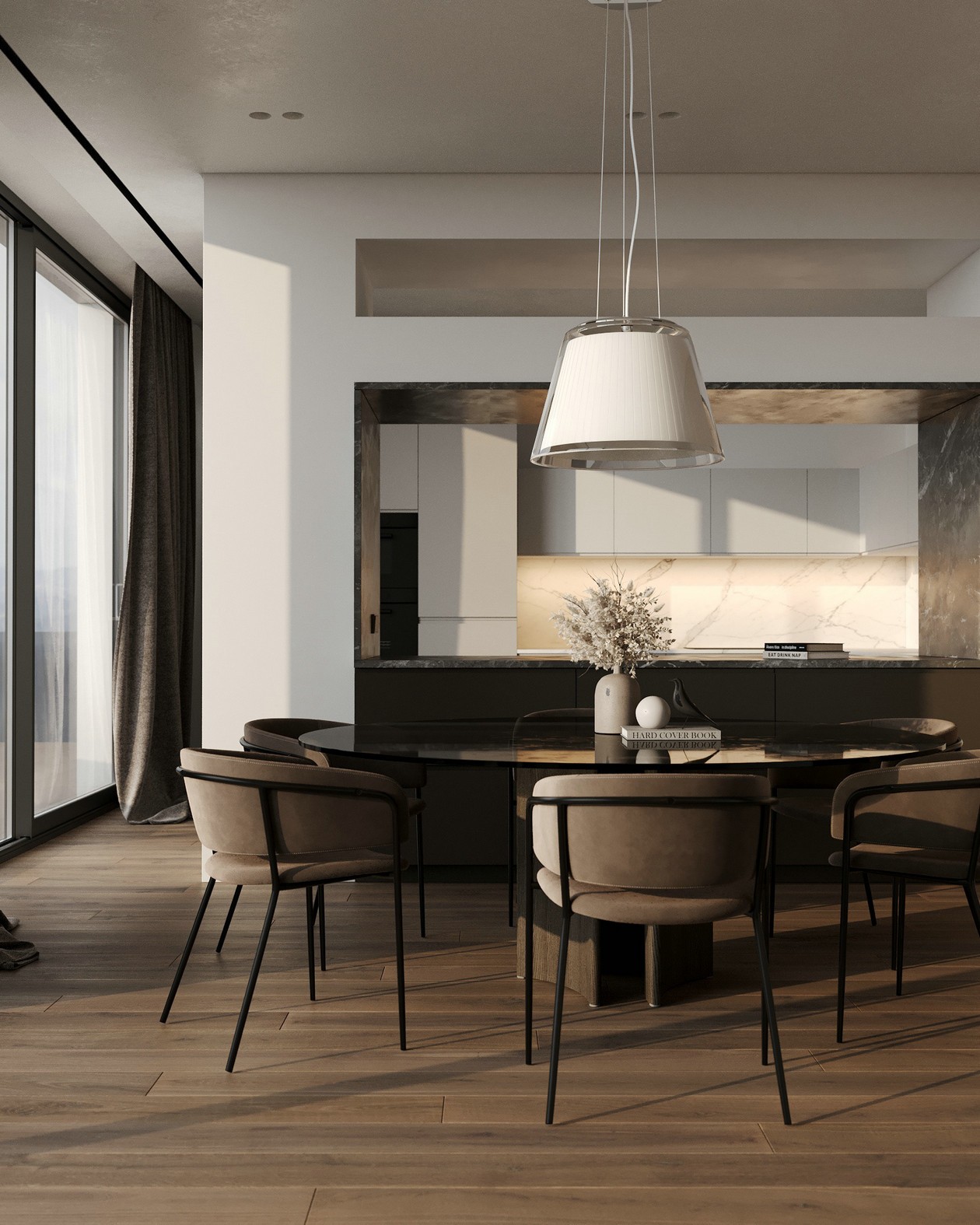 高级灰色系公寓设计-8