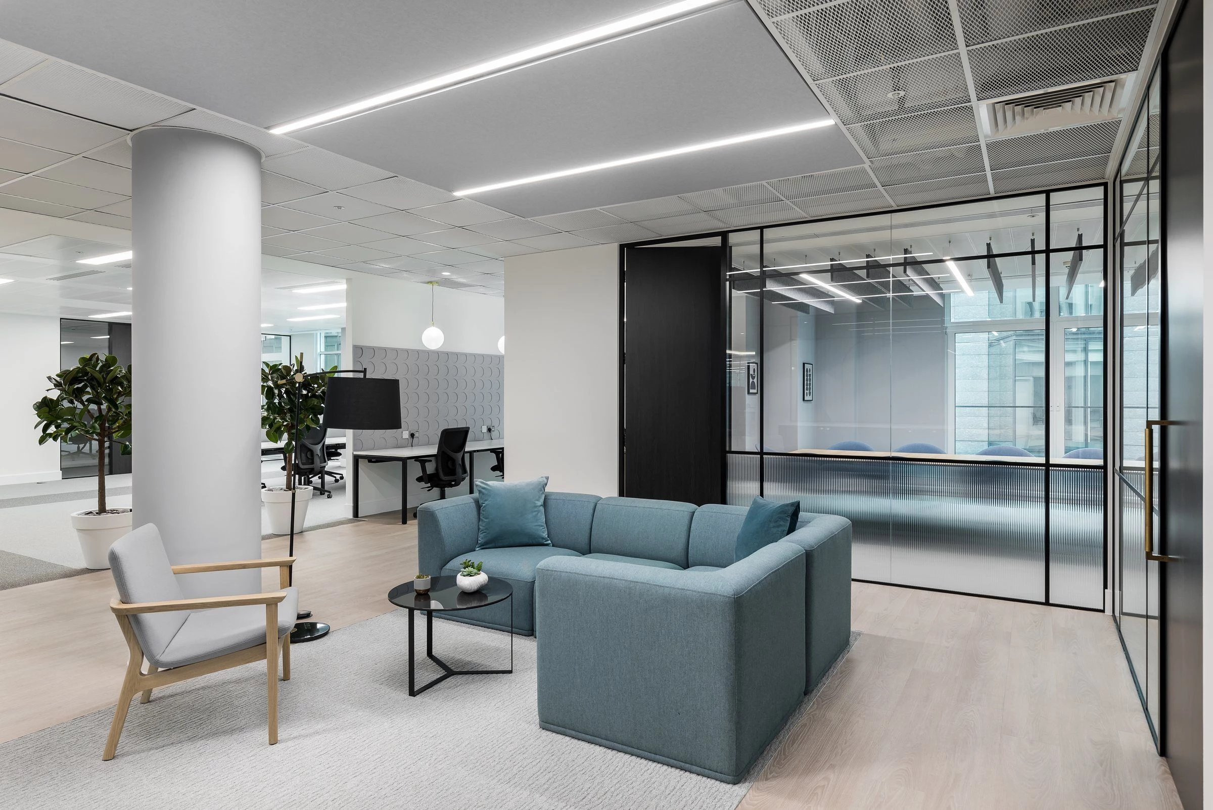 伦敦 Camomile Court 办公室翻新设计丨英国伦敦丨Oktra-21