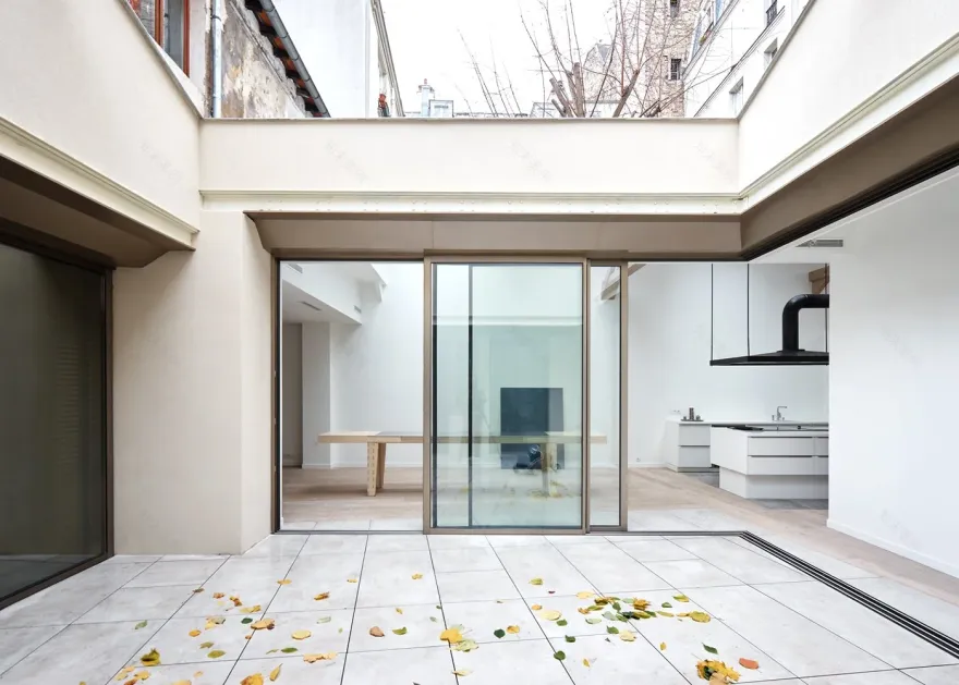 Doudeauville 家庭阁楼改造项目丨法国巴黎丨ATELIER JMCA-24