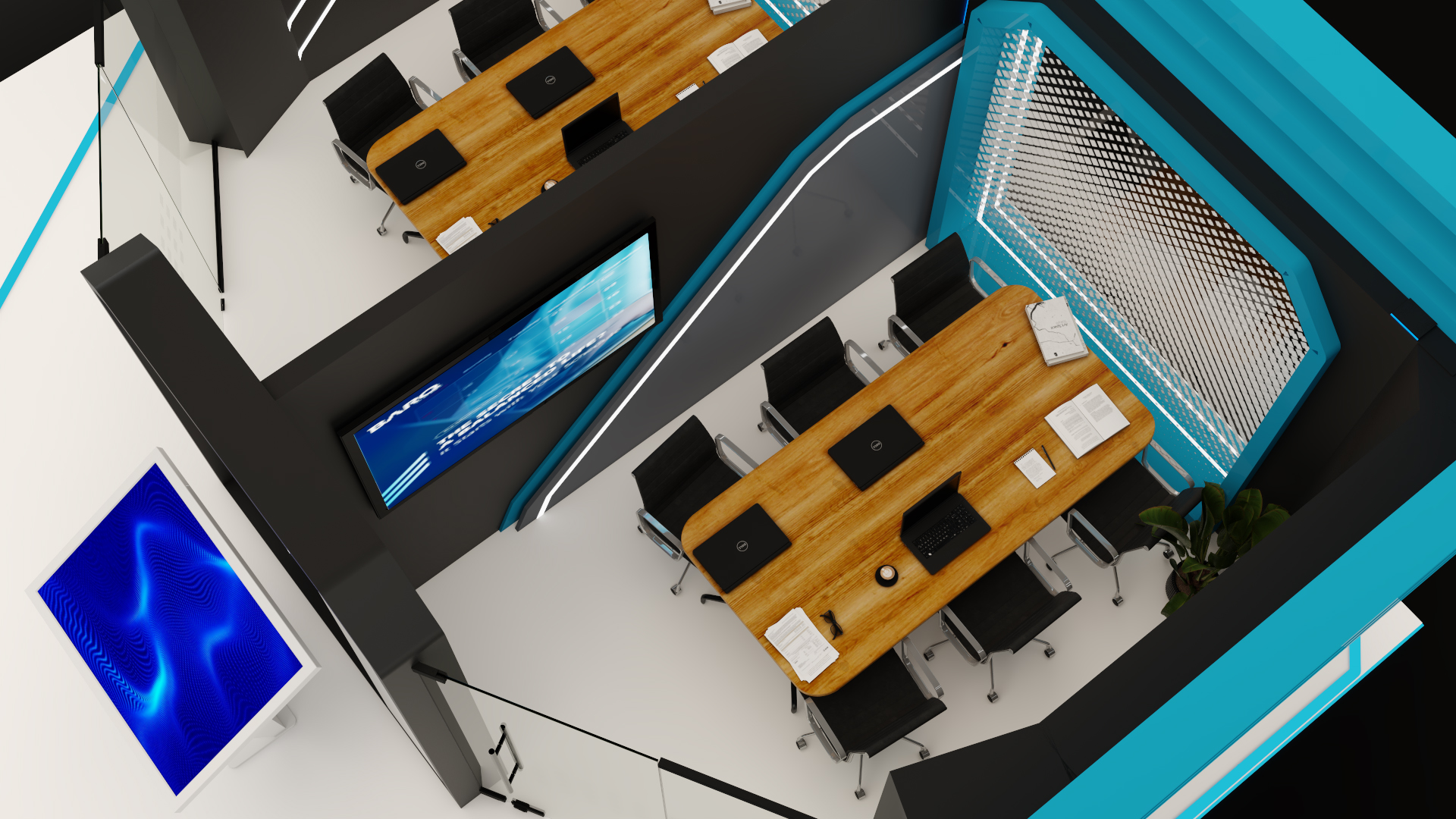 巴尔克展位设计（人工智能万物）丨Maram Mamdouh-10