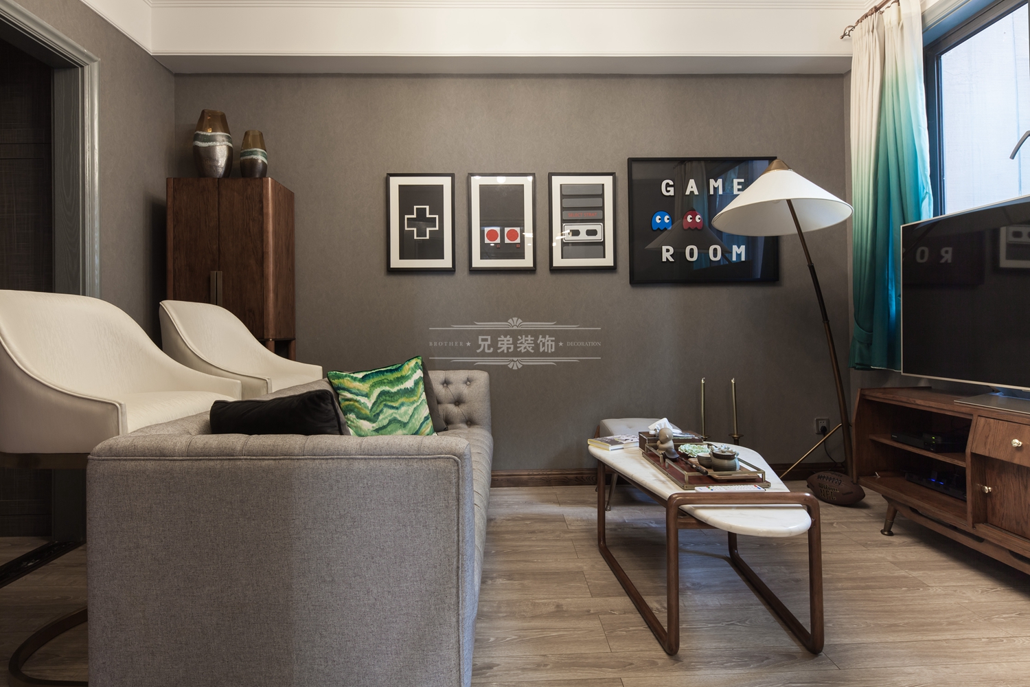 龙湖春森彼岸 150 平现代摩登美式装修设计-20