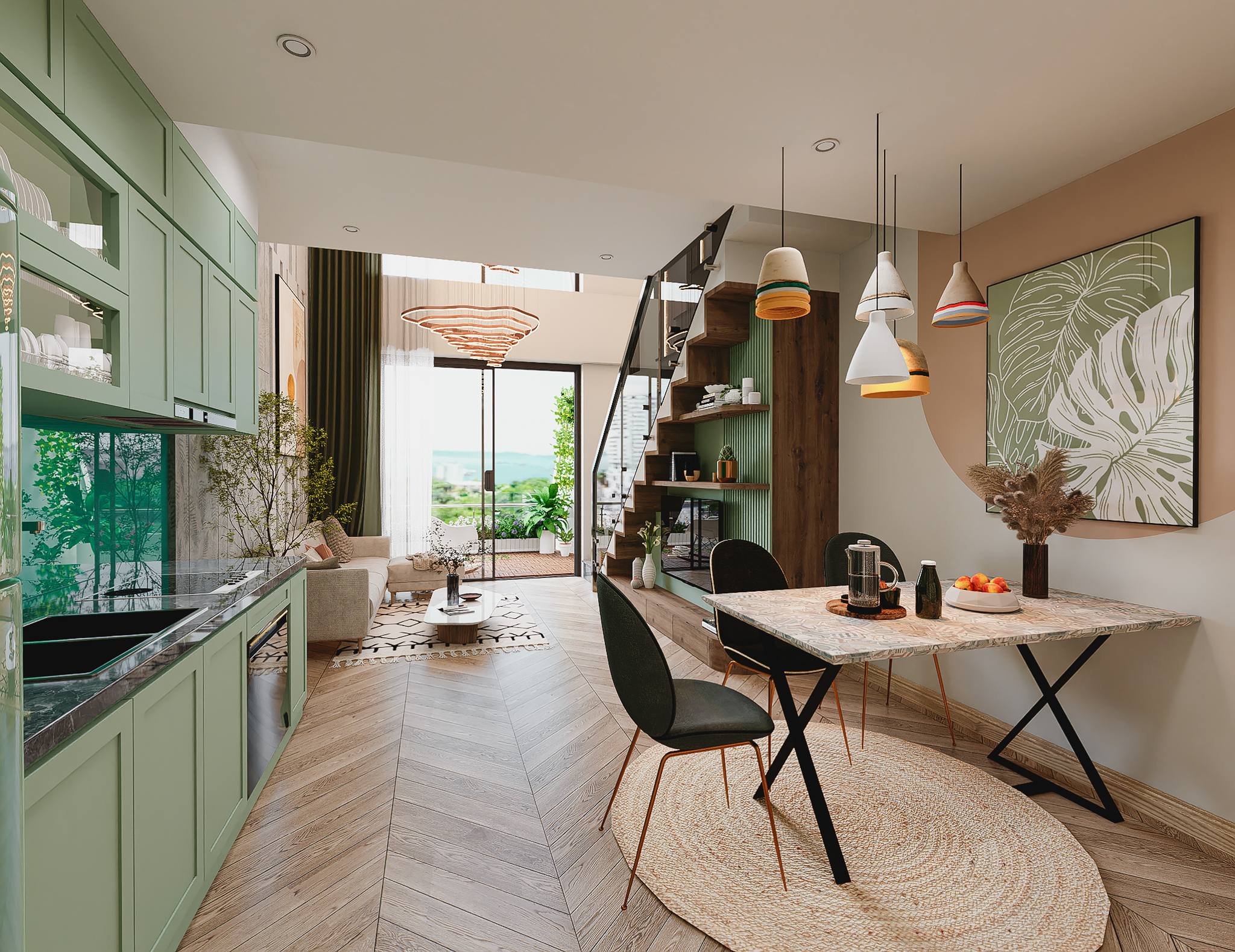 Sketchup公寓室内模型丨Xuan Truong-22