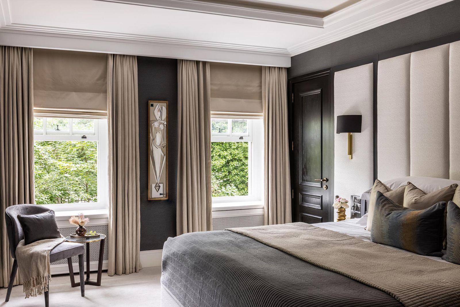 伦敦奢华如五星级酒店的住宅丨英国伦敦丨室内设计师Olga Ashby-31