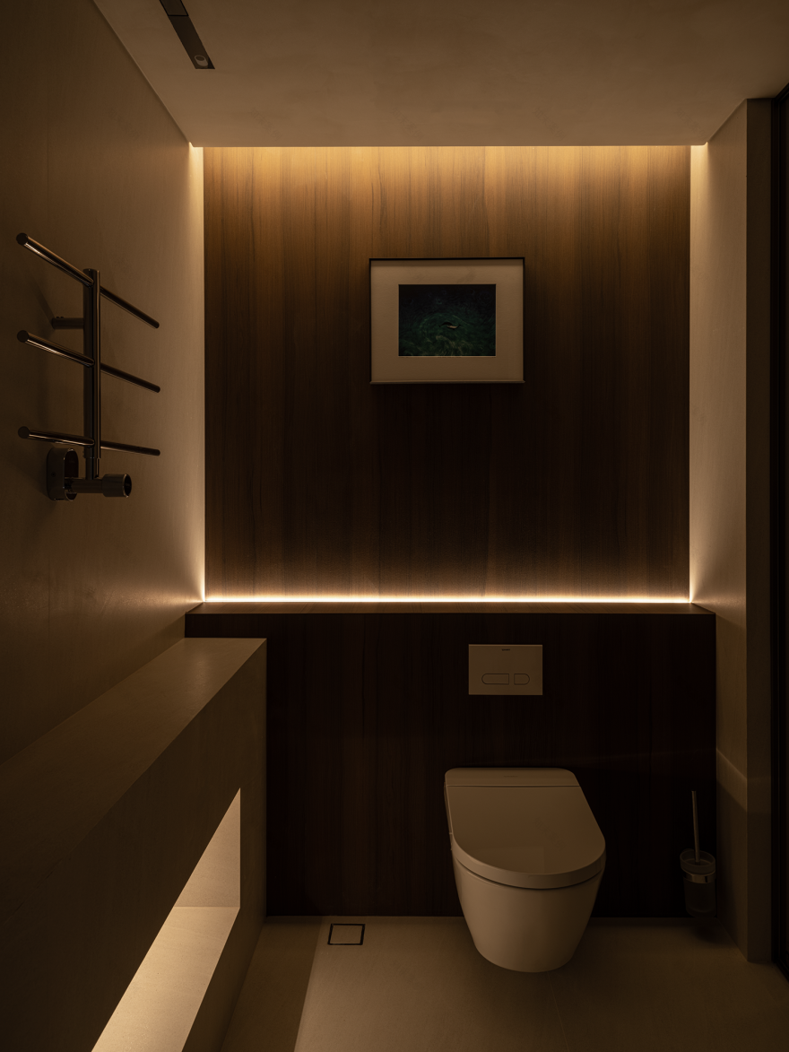 武汉450㎡静谧别墅,现代东方丨中国武汉丨卓元设计-63