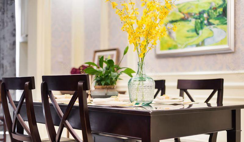 南昌绿地国际博览城160平美式风格设计-16