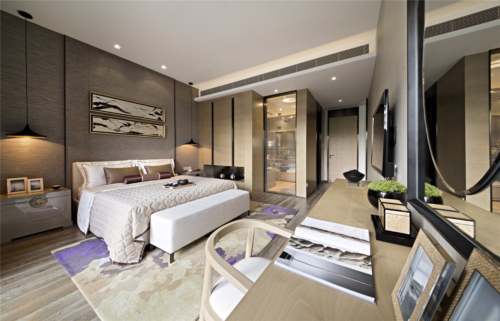 南京九间堂别墅现代江南中式大宅  梁志天-23