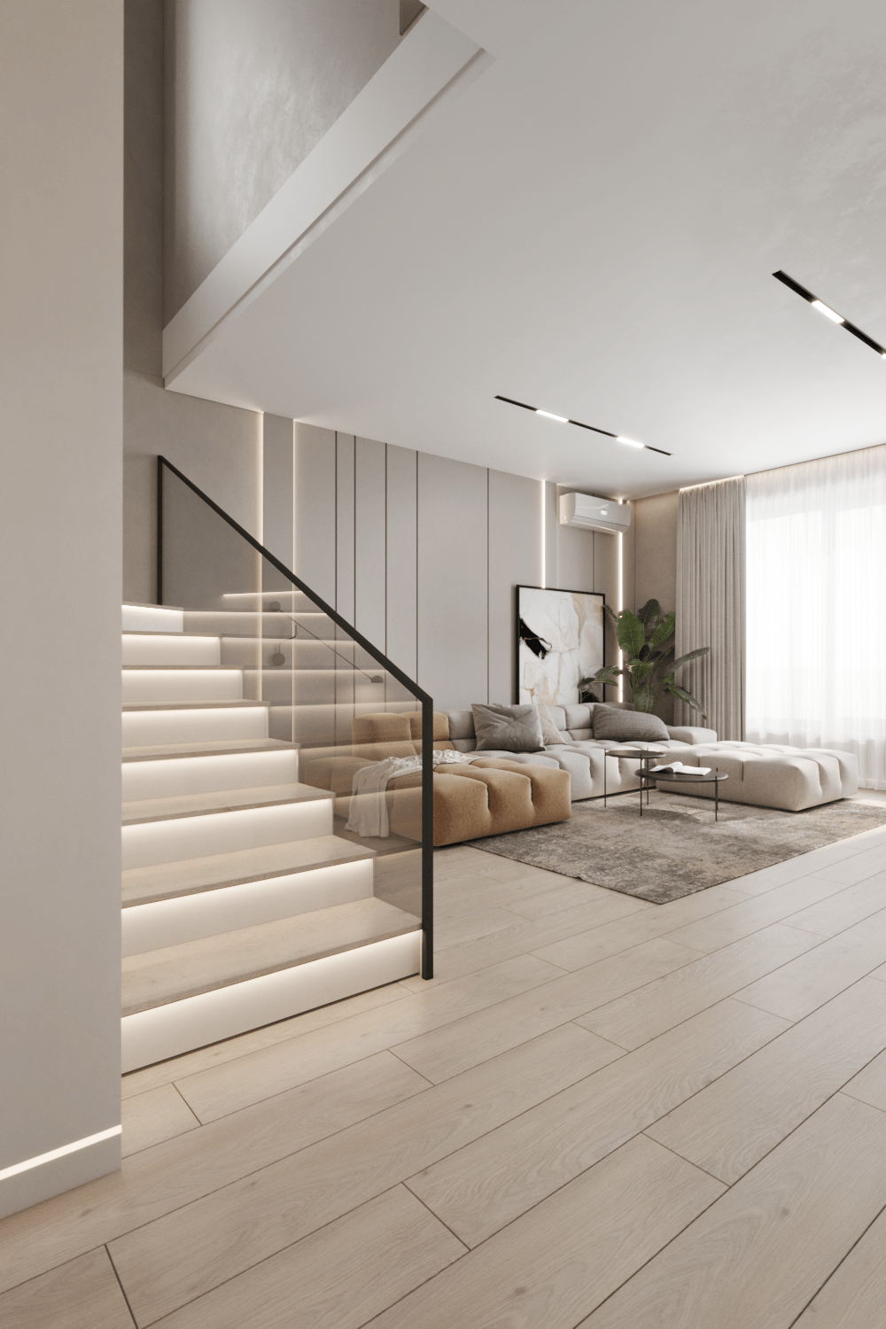 复式公寓设计 简约有个性-2