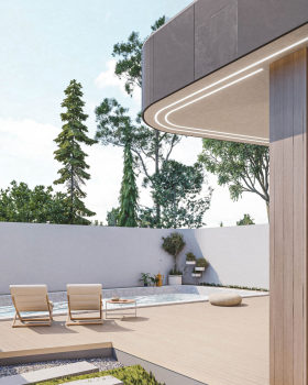 380㎡极简风格住宅项目丨ARXY工作室