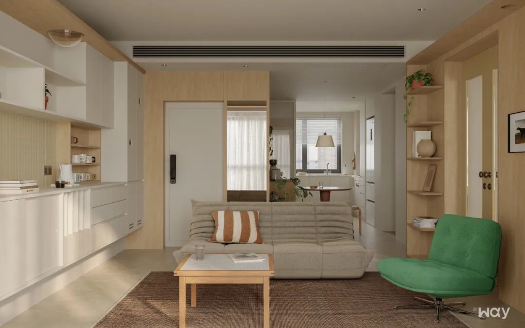 新作 · Mewtopia:66m² 人与猫的共享空间丨未止工作室-35