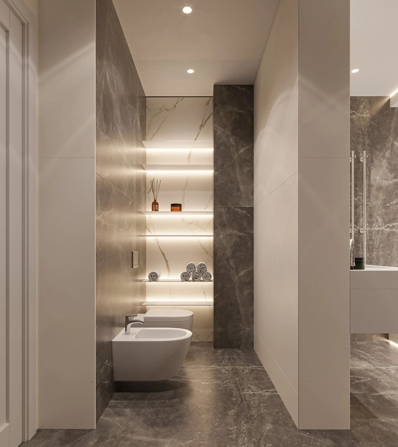 现代简洁的轻奢公寓-41