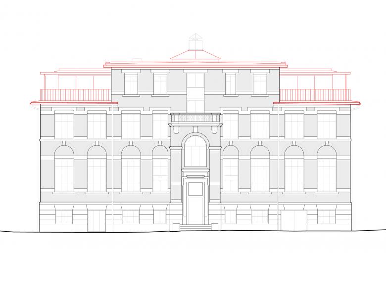 Matei Manaila Architekten丨Attikaerweiterung Liegenschaft 'Im Kloster'丨瑞士-4