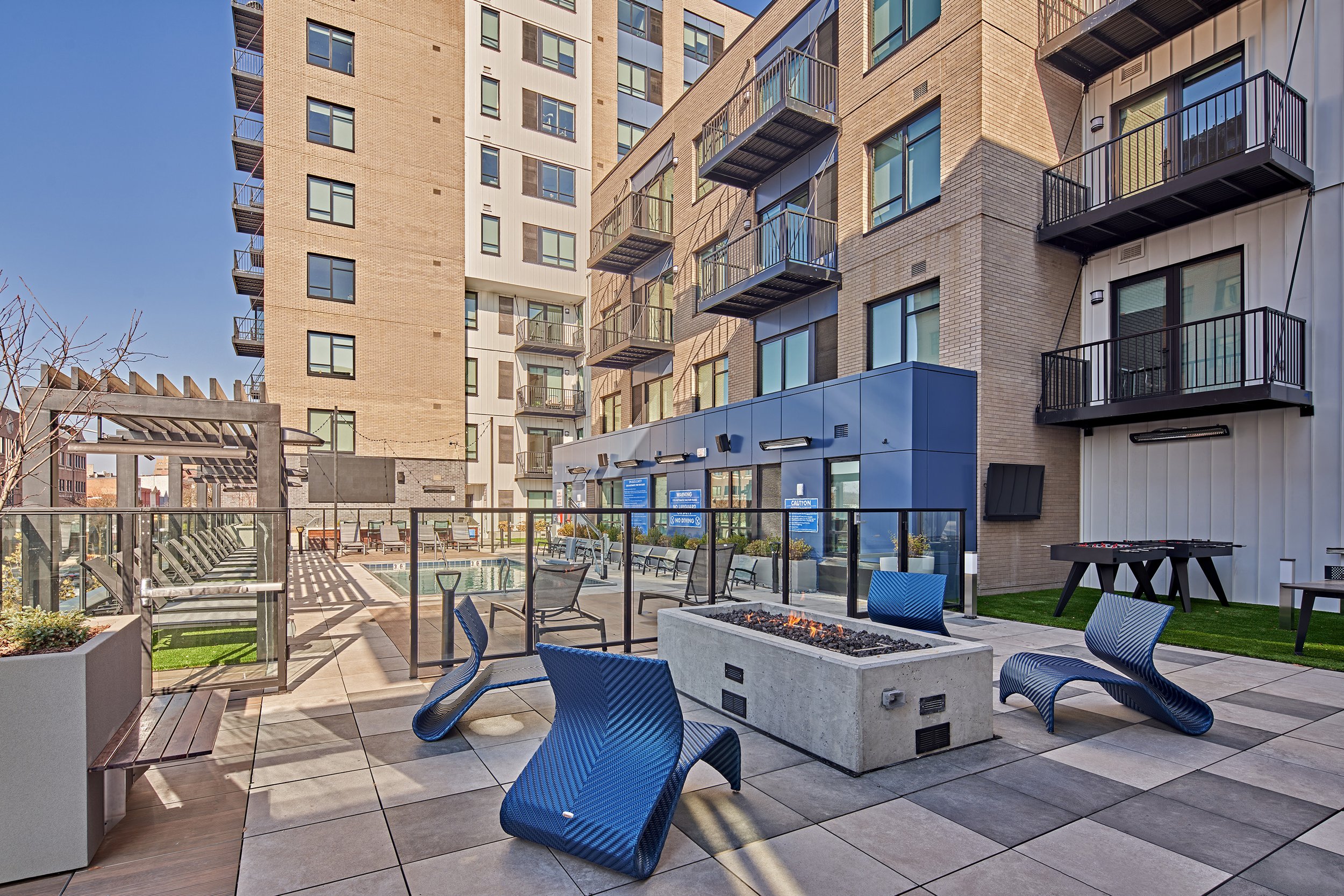 安阿伯的标准酒店（这里推测The Standard是酒店名称，如果结合具体语境有其他所指，需根据实际情况调整） 丨United StatesAnn Arbor丨Myefski Architects-8