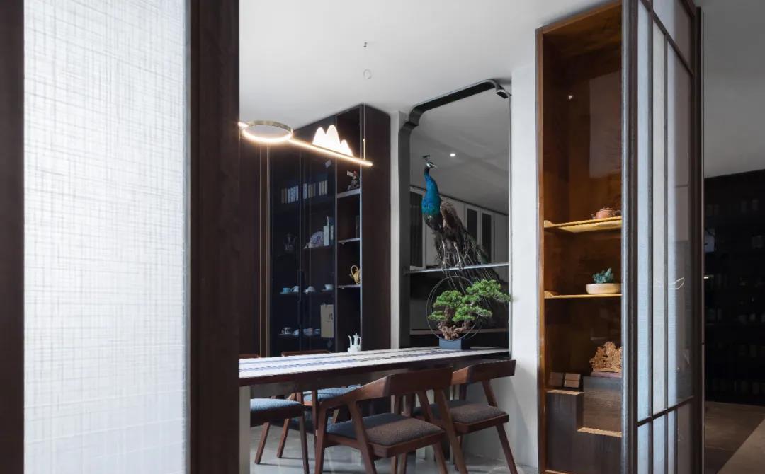 多功能展厅与家庭活动的完美融合丨黎铭设计-22