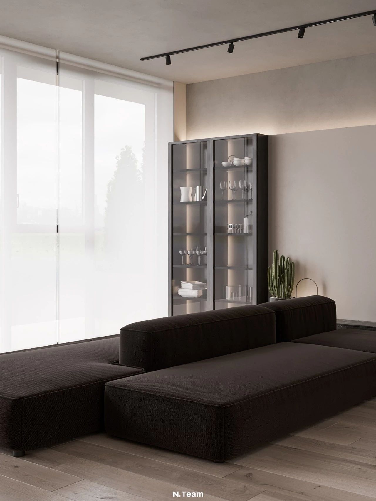 80㎡现代简约小家丨N.Team Design-9