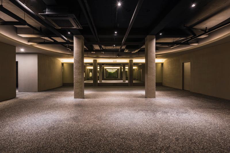 简约黑白色调，68 平健身中心室内设计-7