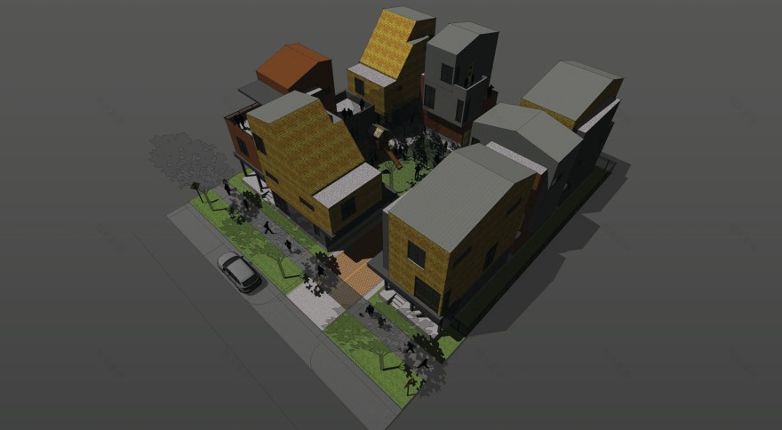 7 pack courtyard housing-0