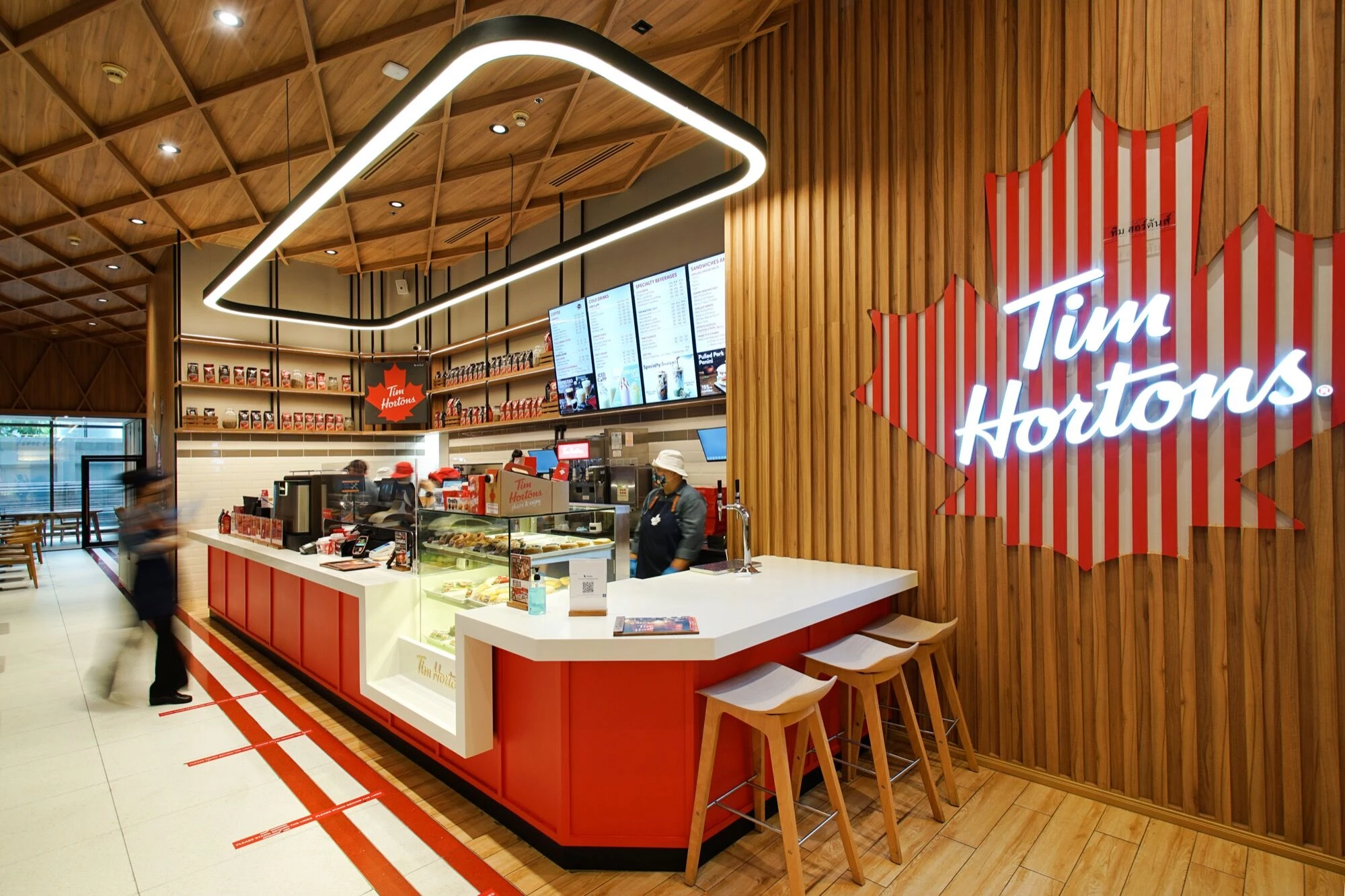 Tim Hortons 泰国店铺设计丨泰国曼谷-8