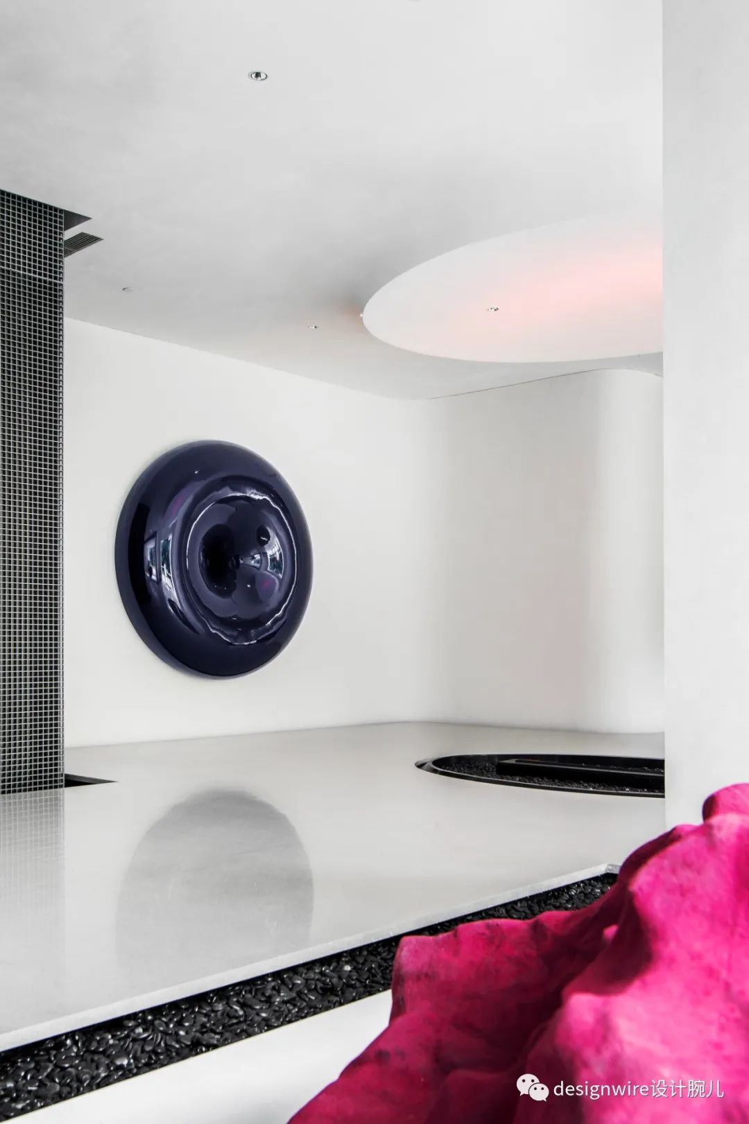 孟也新作 | “听”艺术馆，融创三亚新闻中心售楼处设计-0