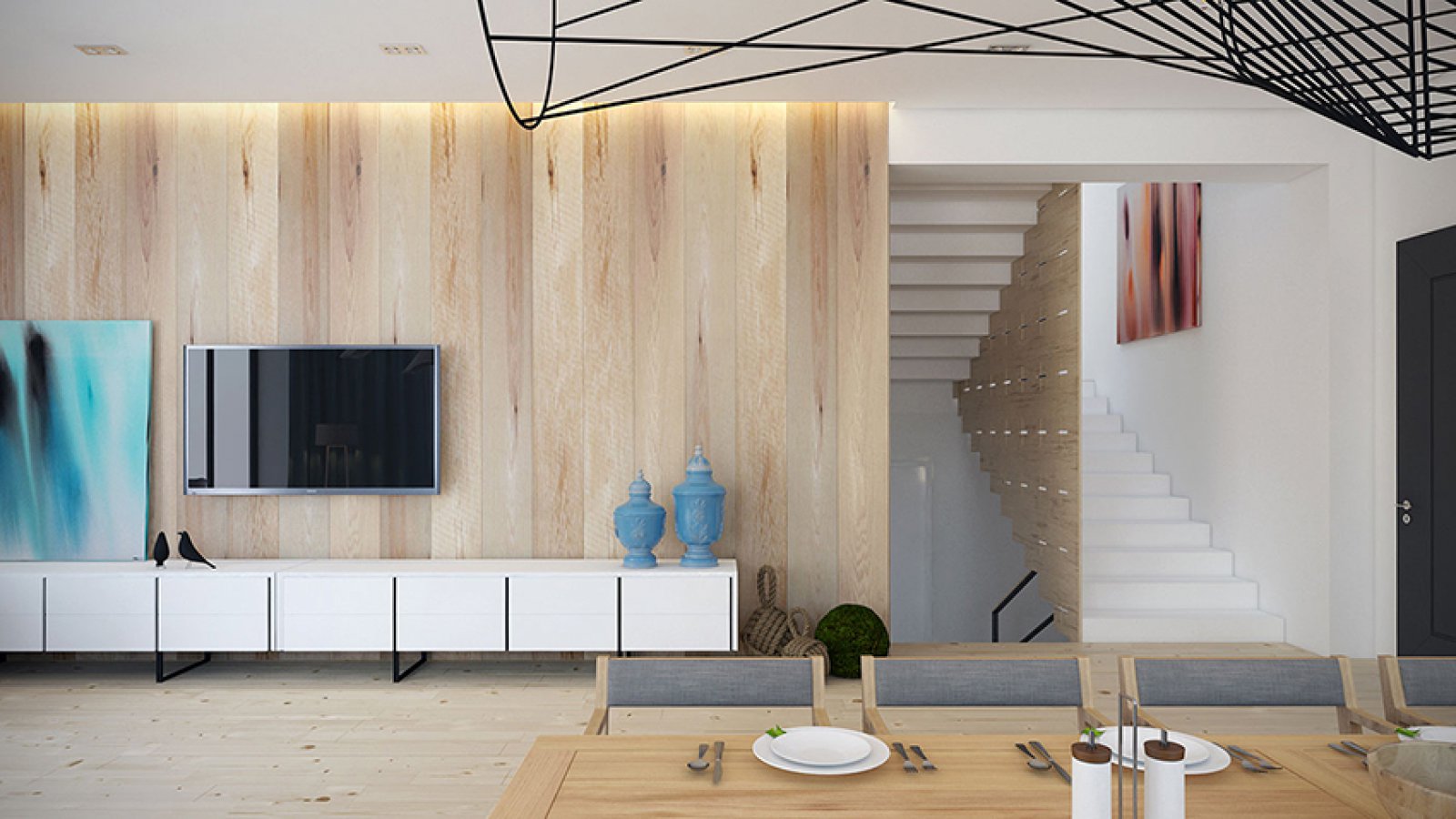 乌克兰现代北欧风亲子公寓-2