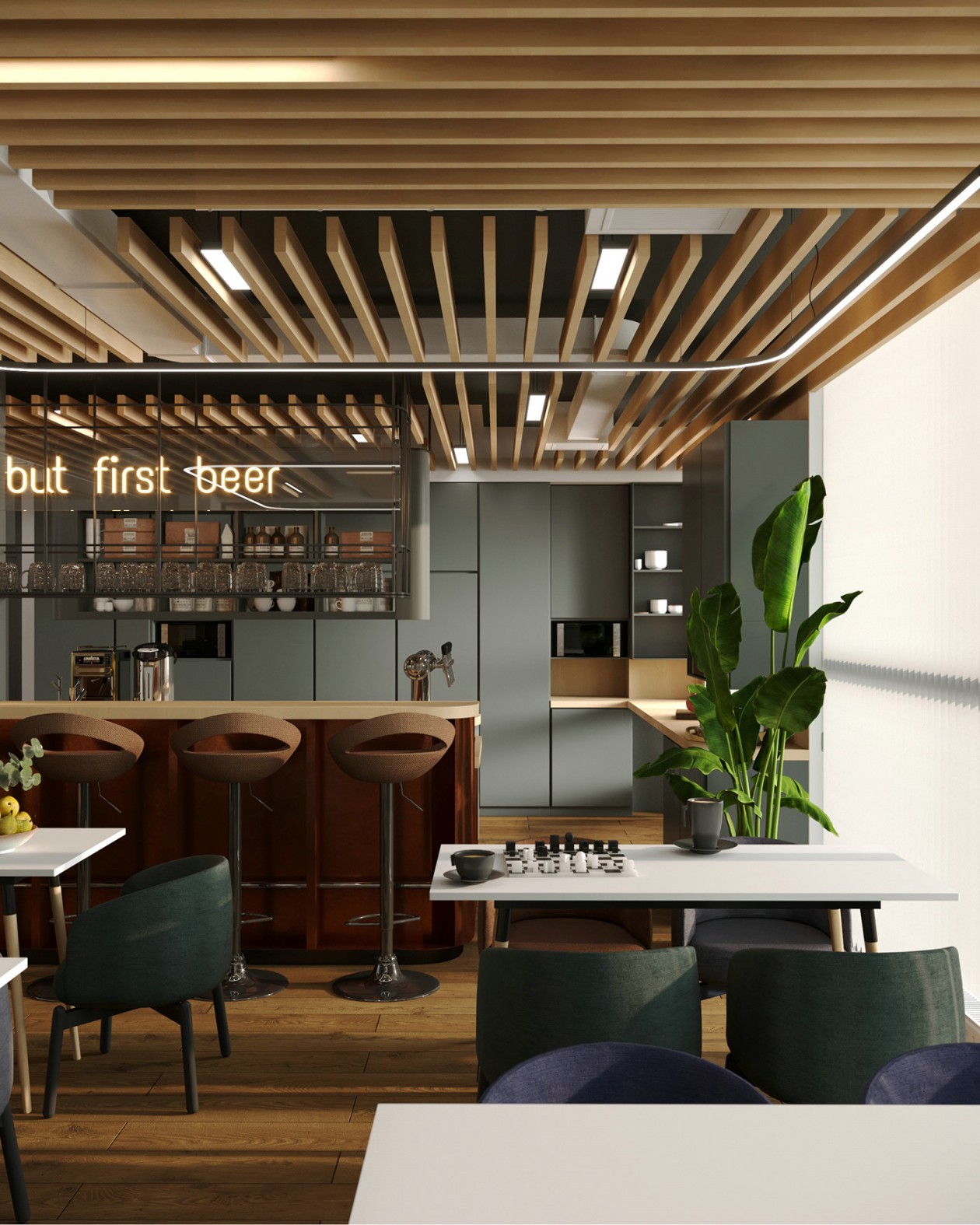 735㎡简约风办公空间设计-19