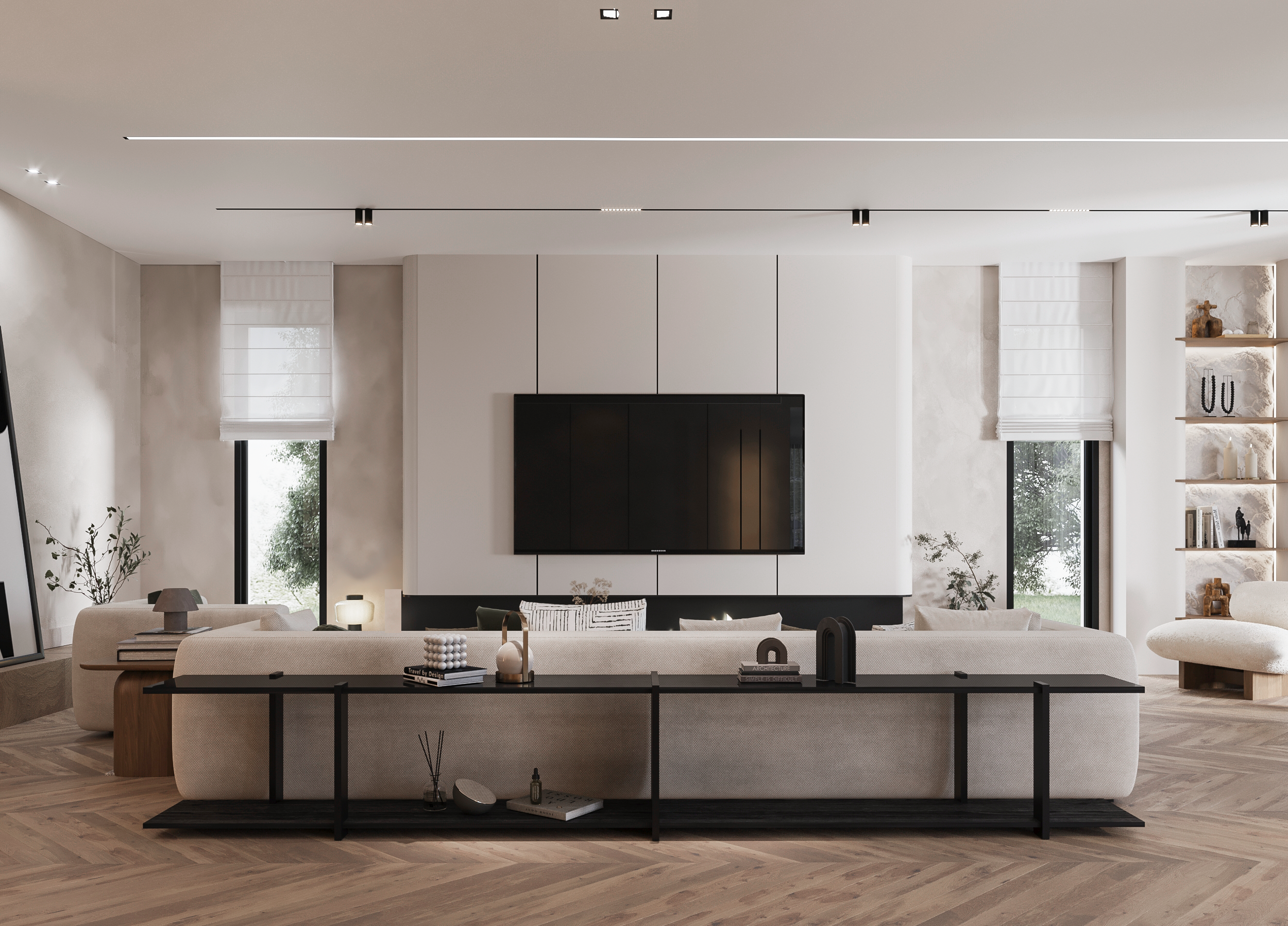 地面别墅（竹子延伸部分）丨DINA NOUR DESIGN STUDIO-9