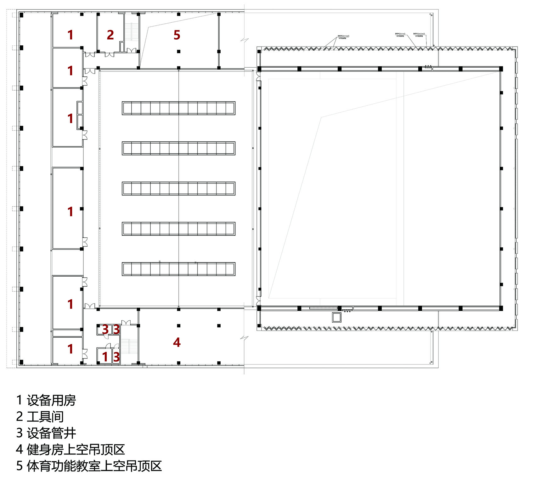 成都外国语学院宜宾校区综合体育馆丨中国宜宾丨同济大学建筑设计研究院（集团）有限公司-131