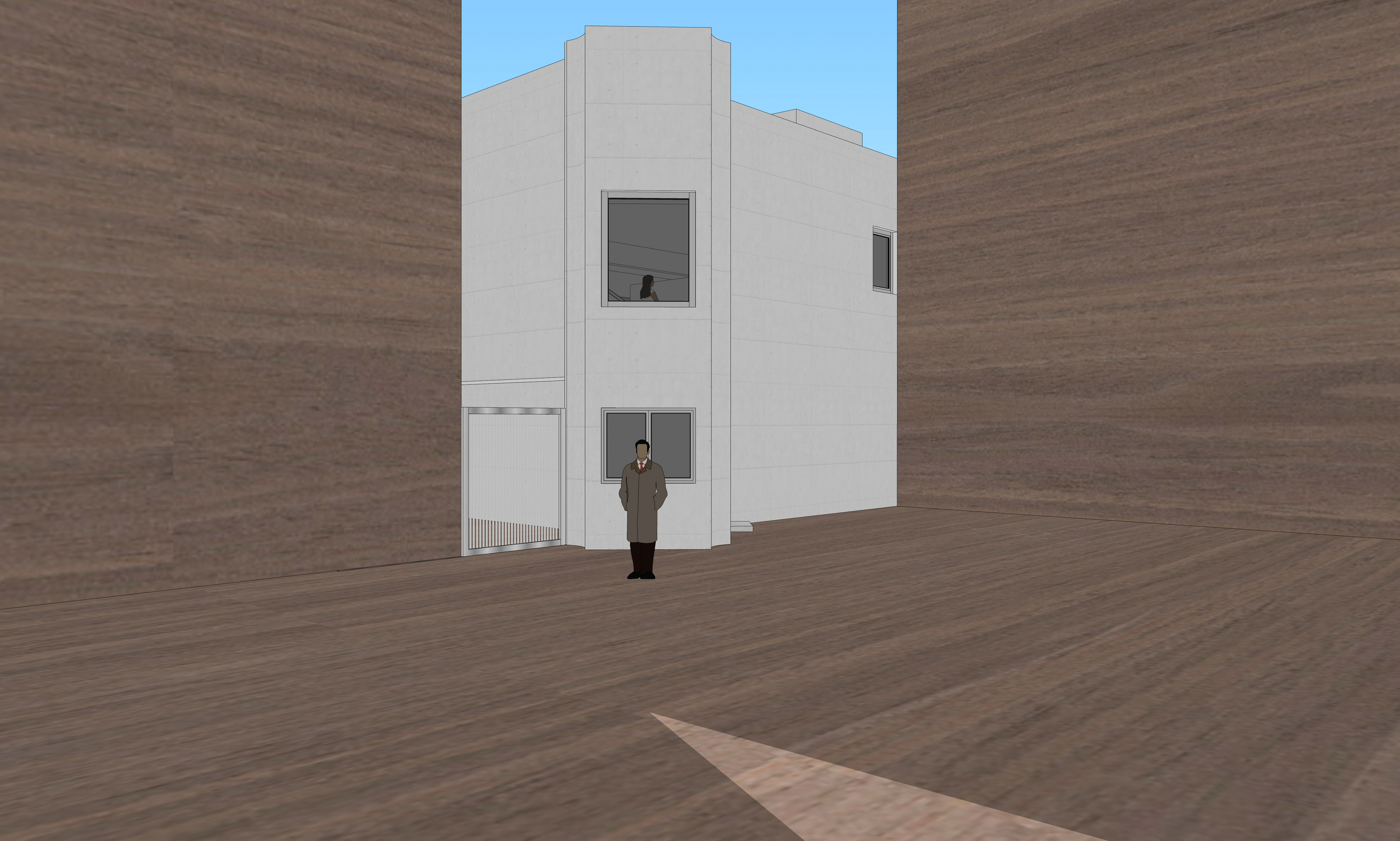 美术培训画室接待厅设计-5