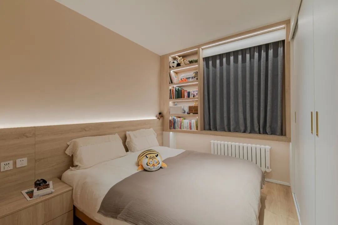 60㎡学区房逆袭 · 一家三口的温馨家园丨中国北京丨恒田设计-5