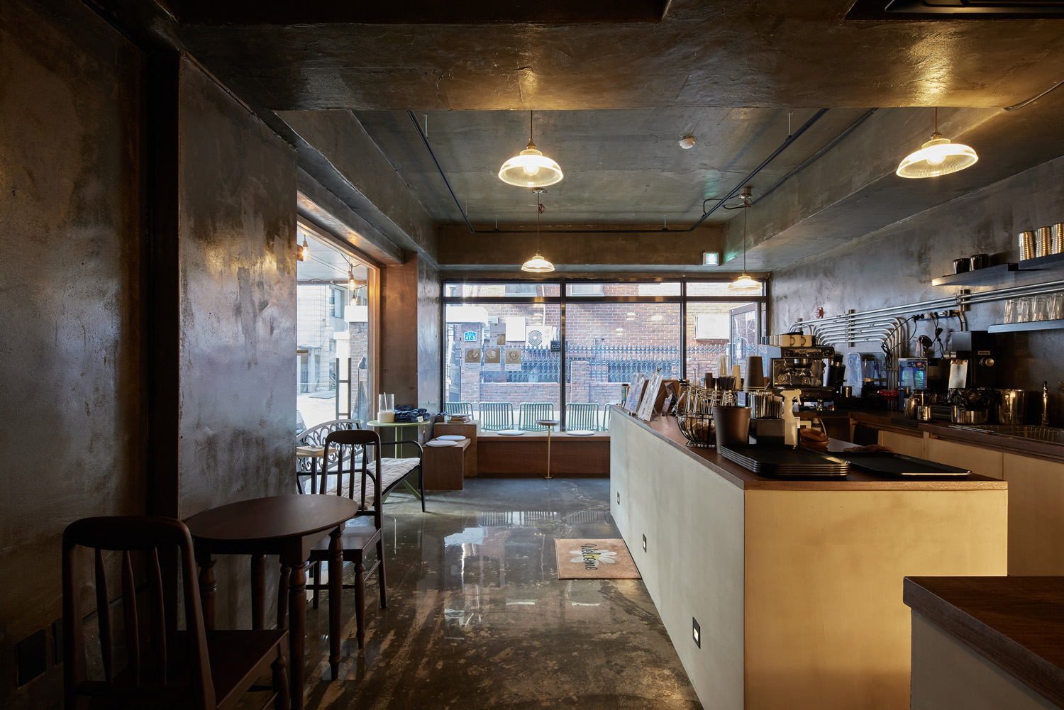 极简风格的 19 平手冲咖啡吧设计-5