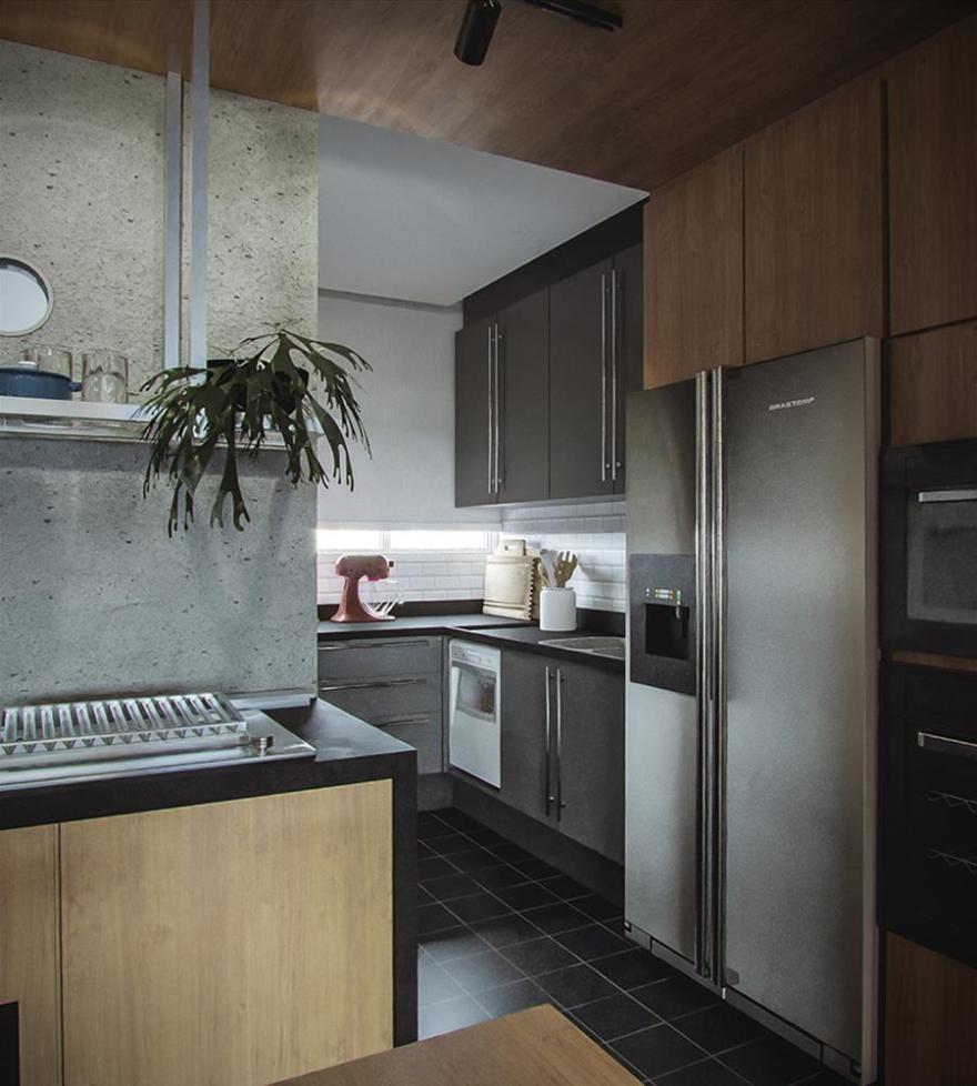 MORA estúdio 打造独特工业风公寓 L+G-5