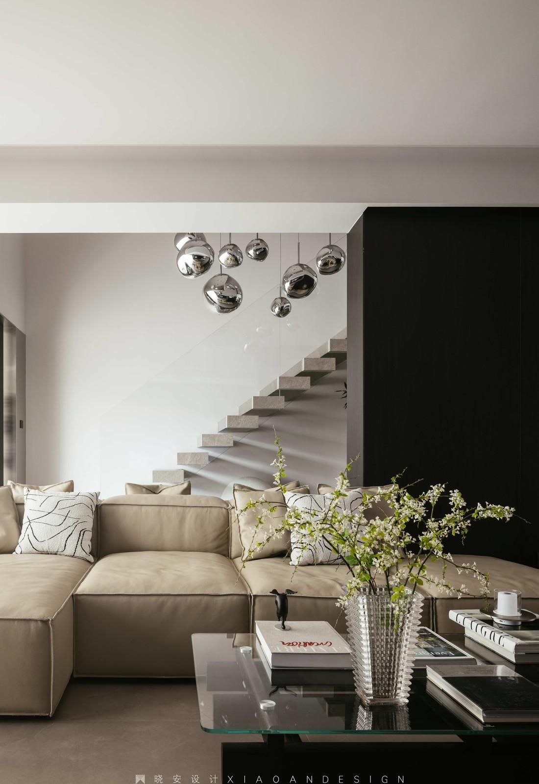 350㎡极简现代住宅-13