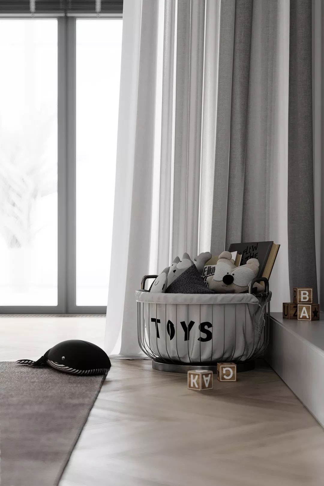 当高级灰遇上护墙板，美出新高度！-160