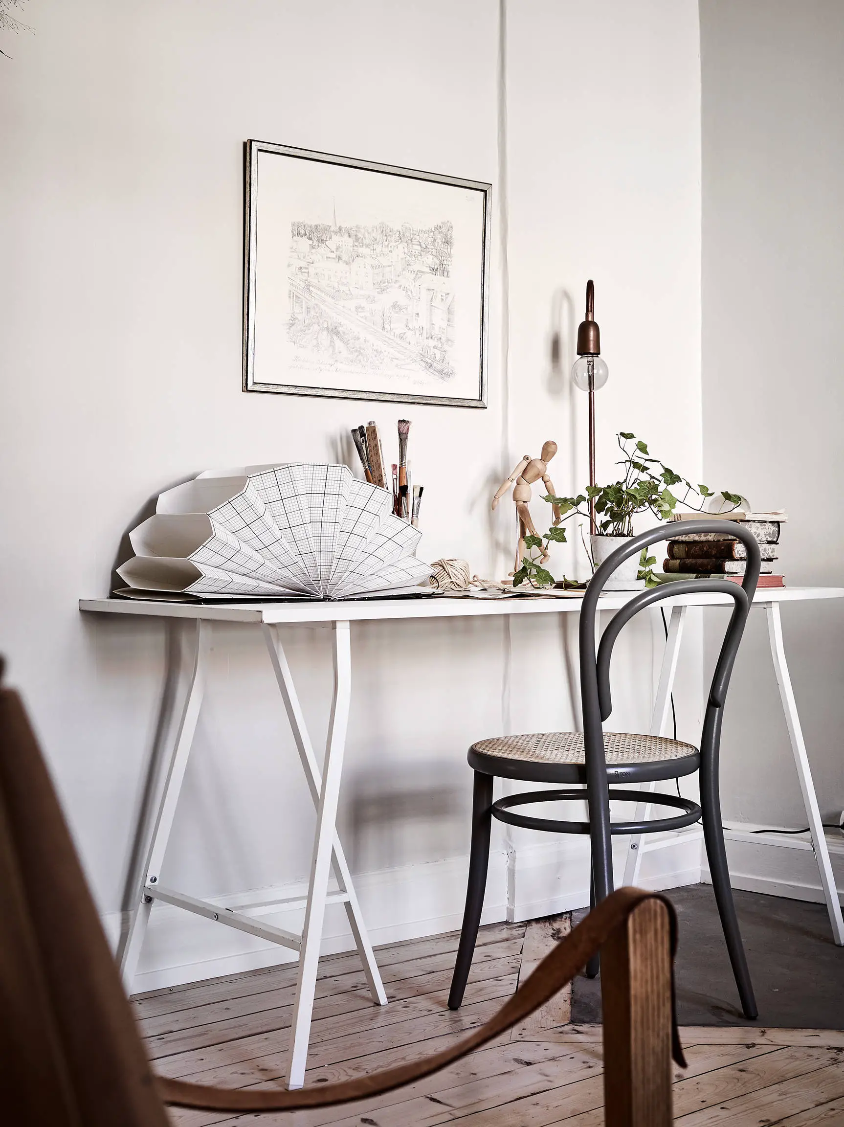 双面斯堪的纳维亚 | 65 平米与 58 平米两居室设计-3