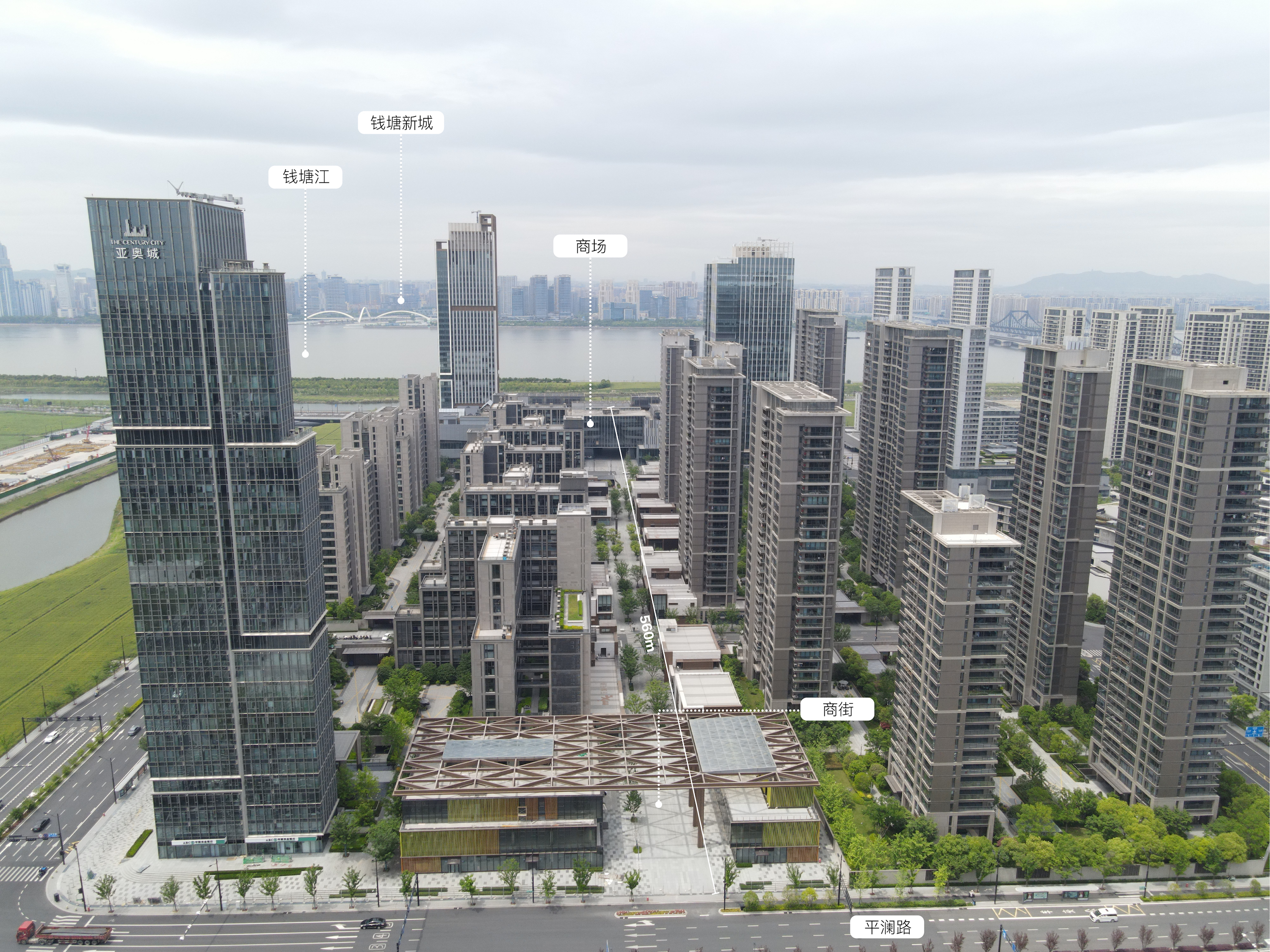 亚奥万象天地丨中国杭州丨风物营造Landtek Group-8