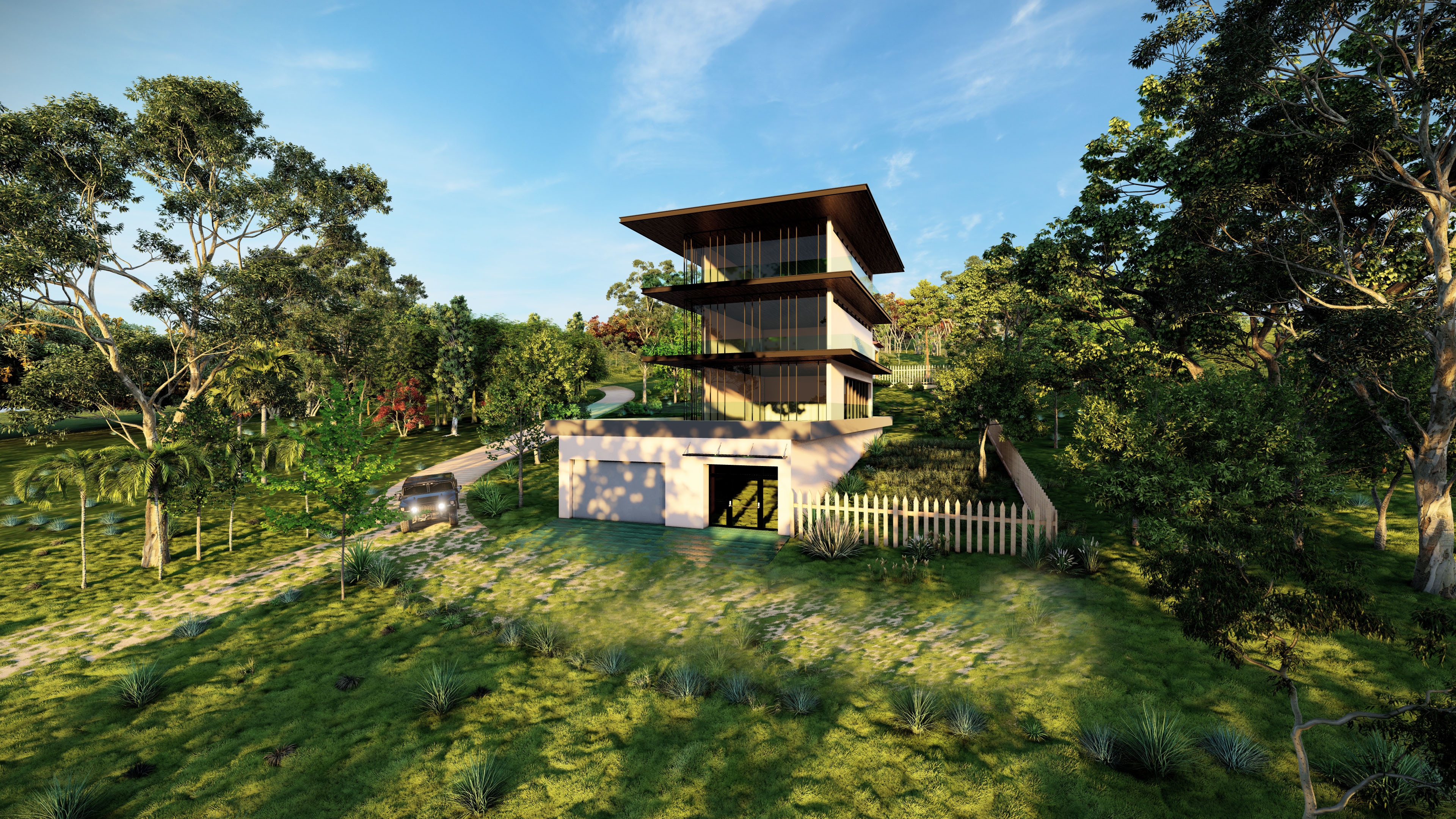 Bungalow and apartment Design-1